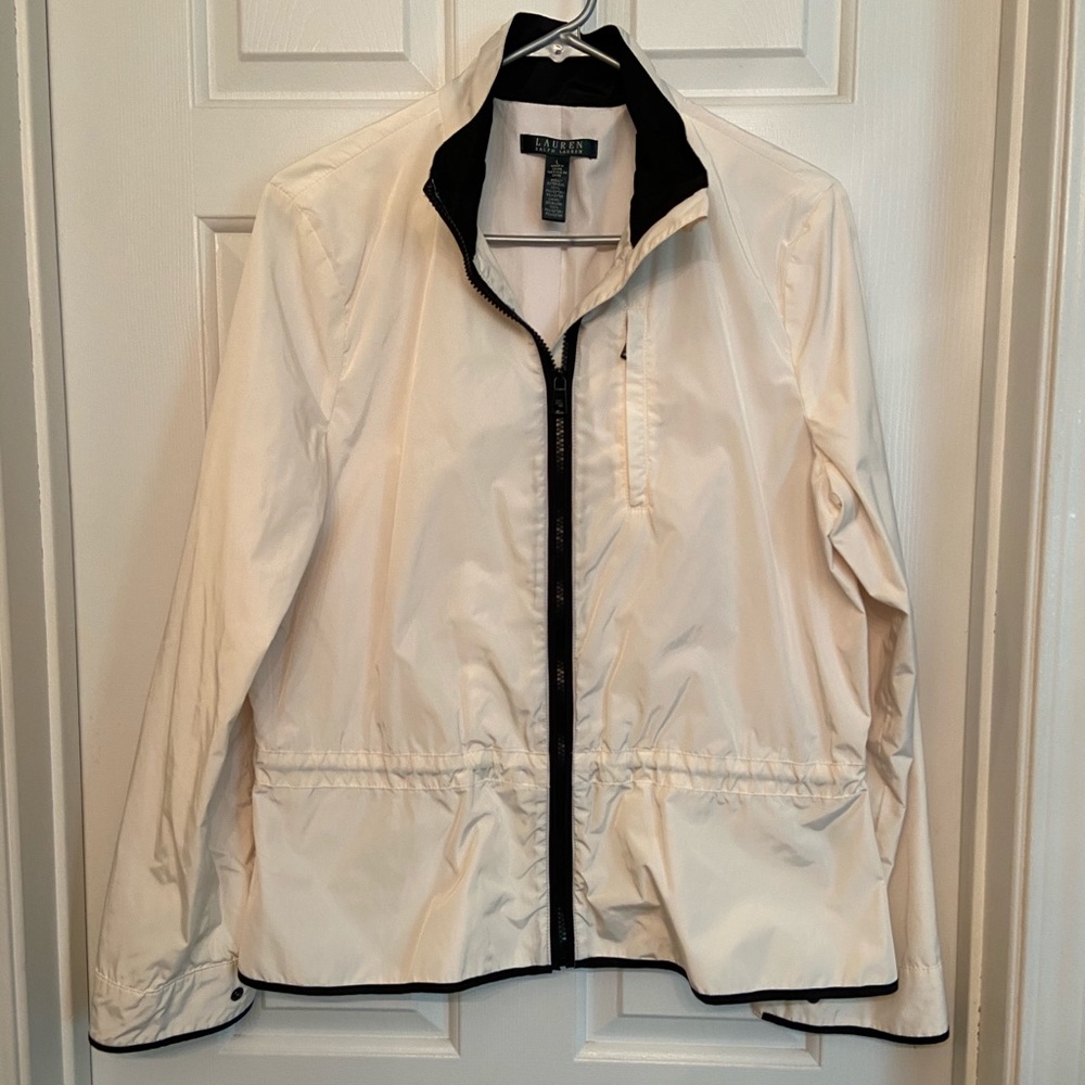 Lauren Ralph Lauren Windbreaker Shell White/Cream